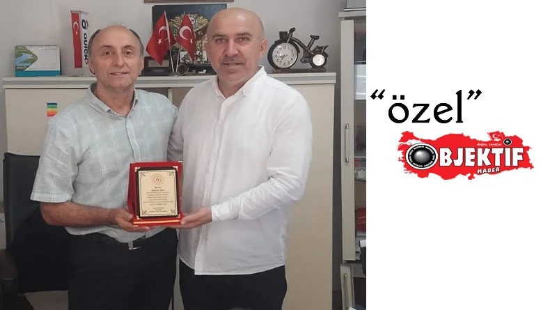 Beşikdüzü İlçe Spor Müdürü Sn. Köksal Kocaman’dan  Gazetemize Anlamlı Ziyaret