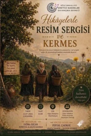 Karadeniz’in Hikayeleri Oğuz Mahallesi’nde Renk Buluyor.