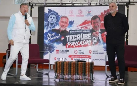 Tanju Çolak ve Hami Mandıralı Görele’de Gençlerle Buluştu